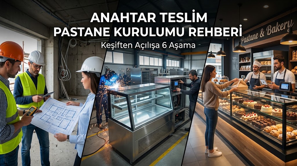 Anahtar Teslim Pastane Kurulumu Rehberi